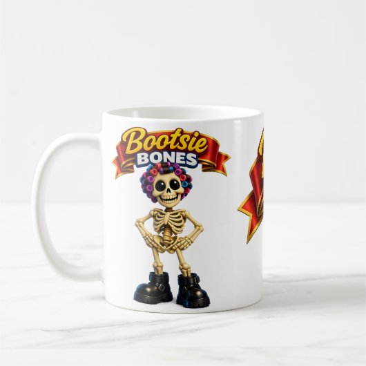 Bootsie Bones コーヒーマグカップ (左)