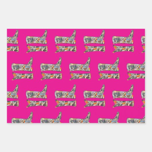 Bootsy Baby Collage boots wrapping paper sheets ラッピングペーパーシート (正面3)