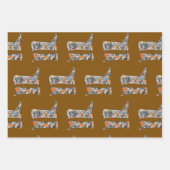 Bootsy Baby Collage boots wrapping paper sheets ラッピングペーパーシート (正面2)