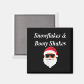 Booty Shake Christmas Funny Naughty Dirty Raunchy  マグネット (正面/裏面)