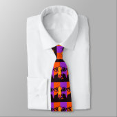 BOOvine Halloween Pop Art Cow Neck Tie ネクタイ (タイ)