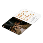 Booze Food Bad Dance Moves'結婚s Thank You マグネット (左側)