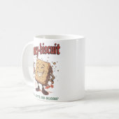 Boozy-Biscuit – 楽しいクリスマスのバキングと飲酒 コーヒーマグカップ (正面左)