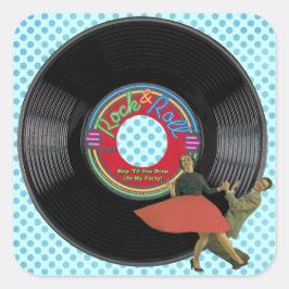 Bop 'Til You Dropステッカー スクエアシール