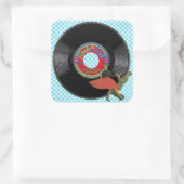 Bop 'Til You Dropステッカー スクエアシール (バッグ)