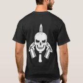 BOPE Tropa De Elite Brazilianの特別な警察 Tシャツ (裏面)