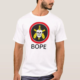 BOPE Tropa De Elite Brazilianの特別な警察 Tシャツ