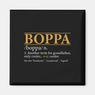 Boppa定義父の日ギフトグランドパギフト マグネット
