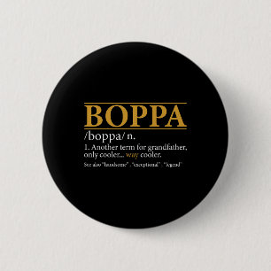 Boppa定義父の日ギフトグランドパギフト 缶バッジ