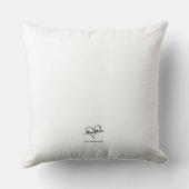 Boppard Germany Scenic Vintage Travel Art クッション (裏面)