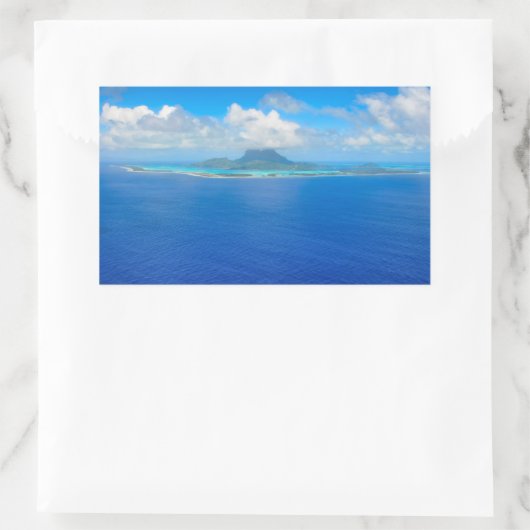 Bora Boraの上の空中表示の長方形ステッカー 長方形シール (バッグ)