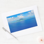 Bora Boraの上の空中表示の長方形ステッカー 長方形シール (封筒)