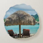 Bora Boraの円形の枕のビーチ ラウンドクッション (裏面)