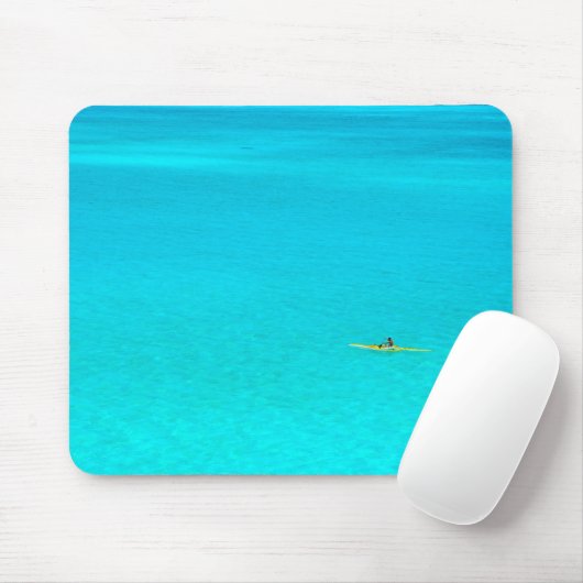 Bora Boraのmousepadの舷外浮材付きのカヌー マウスパッド (マウス)