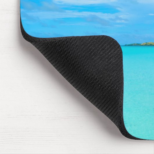 Bora BoraのmousepadのOverwaterのバンガロー マウスパッド (コーナー)