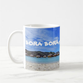 Bora Boraフランス領ポリネシアOverwaterのバンガローのマグ コーヒーマグカップ