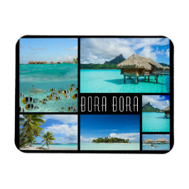 Bora Boraランドスケープ旅行写真 マグネット
