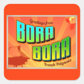 BORA BORA スクエアシール (正面)