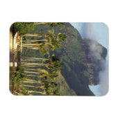 Bora Bora、ポリネシアフランスのウォーターフロントシーンと マグネット (横)