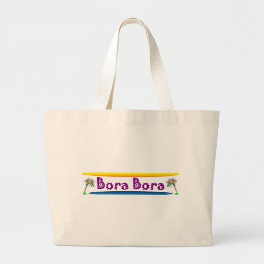 Bora Bora ラージトートバッグ (正面)