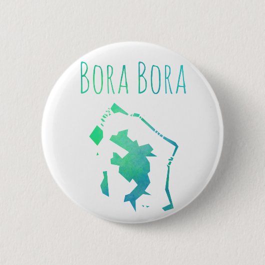 Bora Bora 缶バッジ (正面)