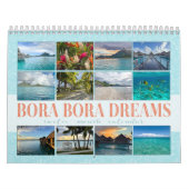 Bora Bora | French Polynesia | Tahitian Calendar カレンダー (カバー)