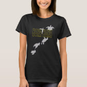 Bora Bora Sea Turtles Scuba Diving with Turtles Tシャツ (正面)