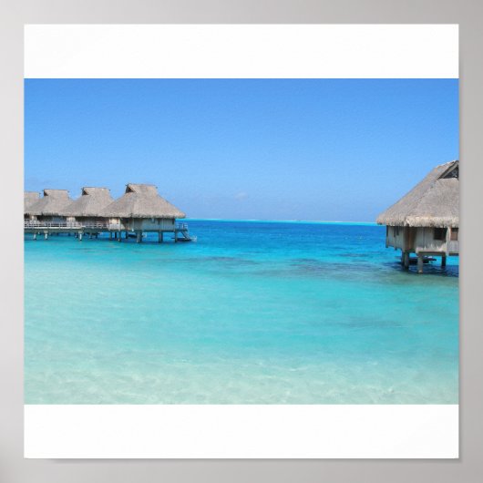 Bora Bora, Tahiti ポスター (正面)