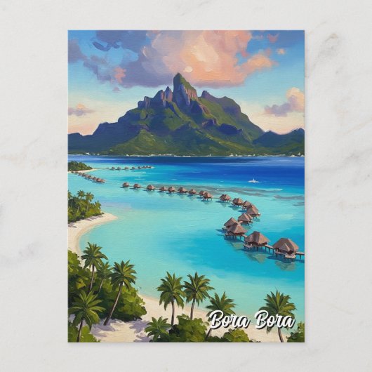 Bora Bora Travel ポストカード (正面)