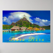 Bora Bora Tropical Island ポスター (正面)