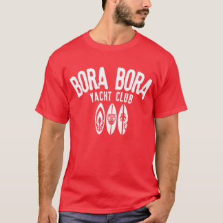 Bora Bora yacht club Tシャツ