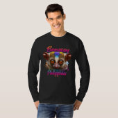 Boracay Philippines Tarsier Tシャツ (正面フル)