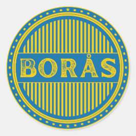 Borås City Pride Emblem – Swedish Identity ラウンドシール