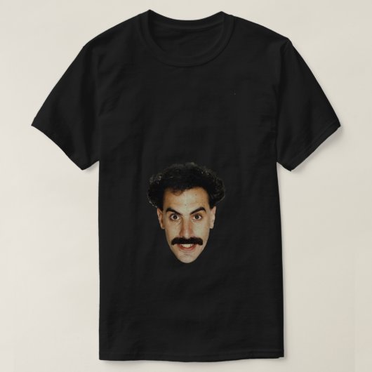 Borat – ヘッドシール tシャツ (デザイン正面)
