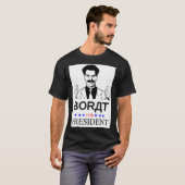 Borat for President Classic T-Shirt Tシャツ (正面フル)