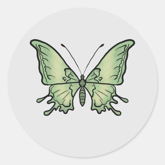borboleta ラウンドシール (正面)