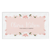 Borcalli社名タグのClivia Wilson 名札 (正面)