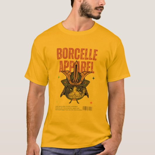 #Borcelle Apparel Reality Men's Basic T-Shirt Tシャツ (正面)