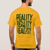 #Borcelle Apparel Reality Men's Basic T-Shirt Tシャツ (裏面)