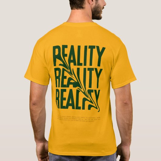 #Borcelle Apparel Reality Men's Basic T-Shirt Tシャツ (裏面)