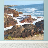 Bord de mer français en Vendée キャンバスプリント (インサイチュ (ウッドフロア))