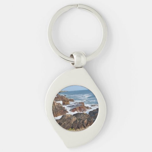 Bord de mer français en Vendée キーホルダー (正面)