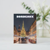 Bordeaux Christmas Charm ポストカード (スタンド正面)