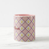 Bordeaux fleur-de-lis cup ツートーンマグカップ (中央)