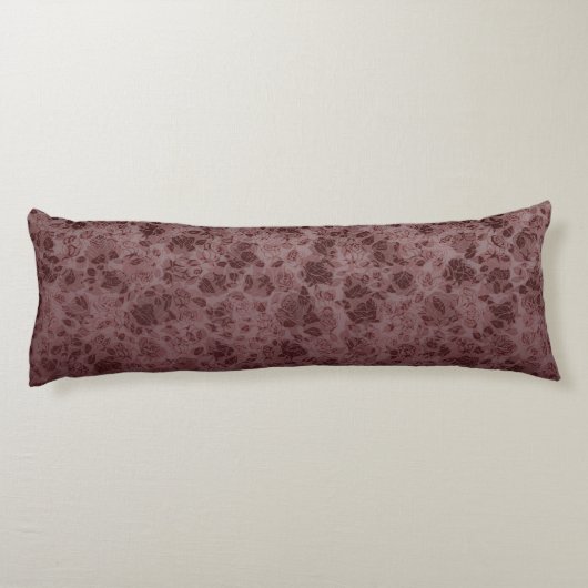 Bordeaux flowers degraded ボディピロー (裏面)