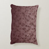 Bordeaux flowers degraded pillow アクセントクッション (裏面(縦))