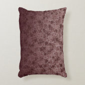 Bordeaux flowers degraded pillow アクセントクッション (正面(垂直))