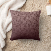 Bordeaux flowers degraded pillow クッション (ブランケット)