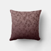 Bordeaux flowers degraded pillow クッション (裏面)