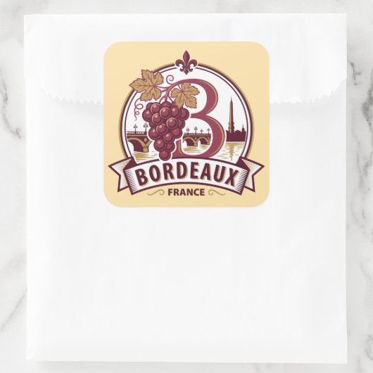 Bordeaux France スクエアシール (バッグ)